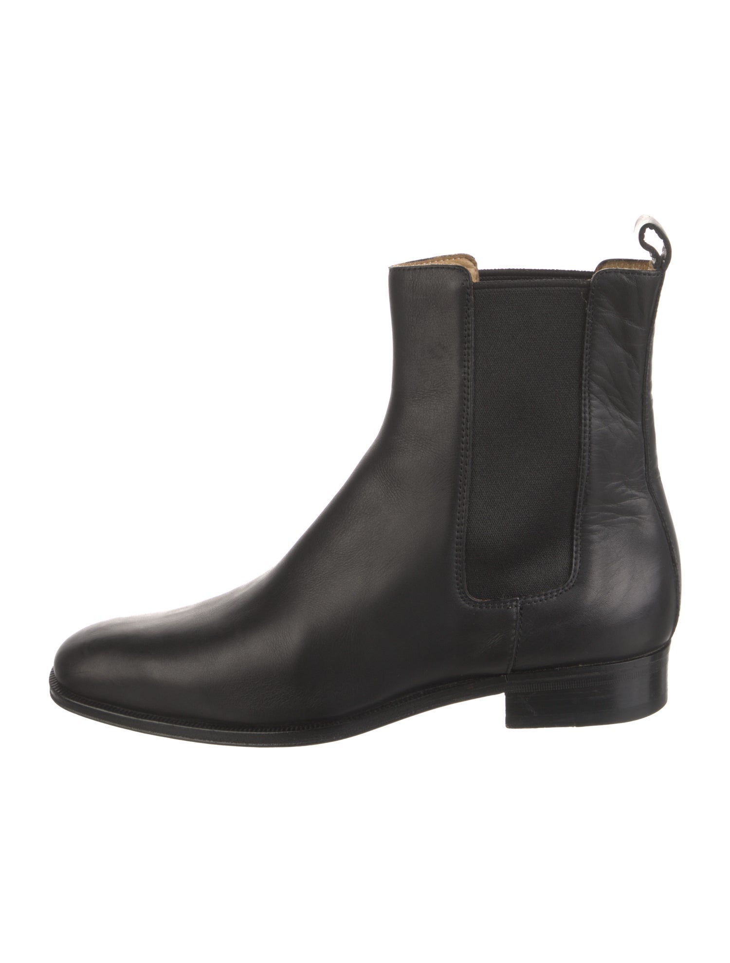 Gucci Vintage Leather Chelsea Boots