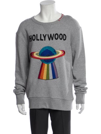 Gucci Hollywood Graphic Print Sweatshirt