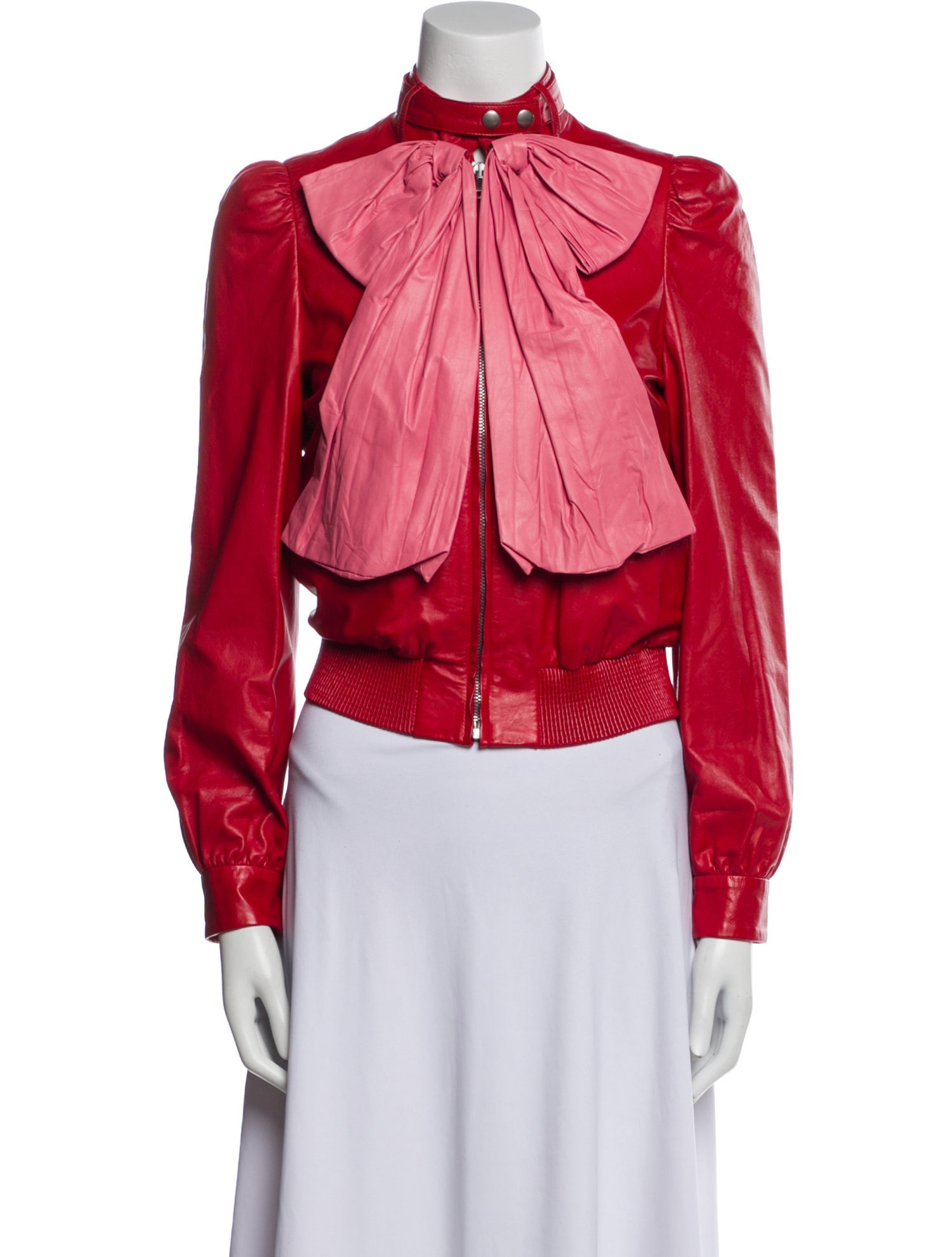 Gucci 2017 Leather Biker Jacket w/ Tags