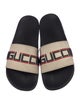 Gucci Sylvie Web Accent Rubber Slides