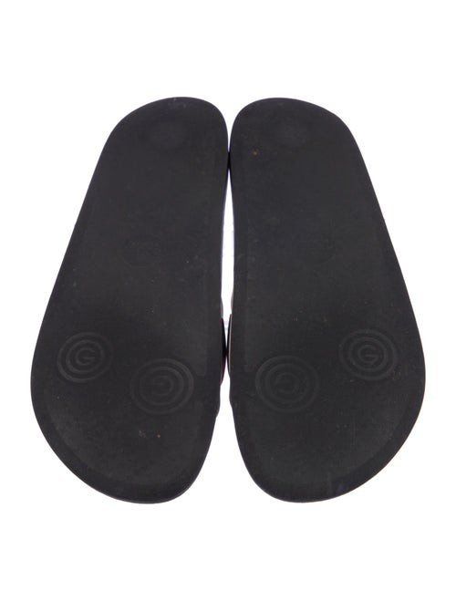 Gucci Sylvie Web Accent Rubber Slides