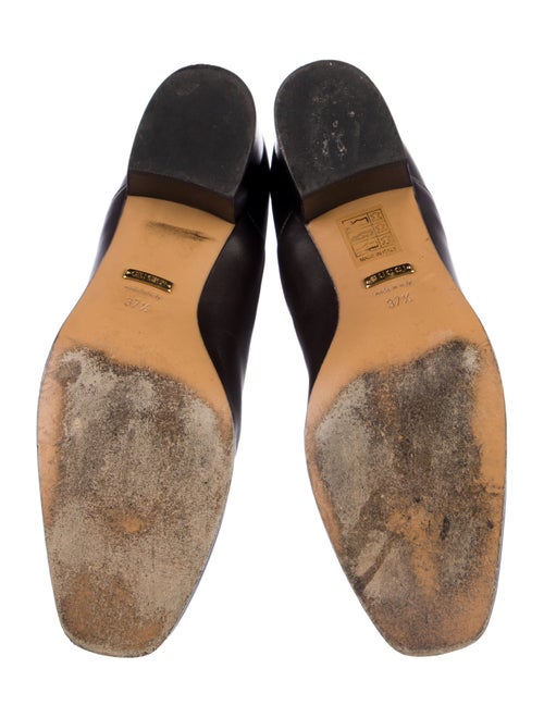 Gucci Web Accent Leather Chelsea Boots