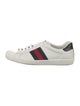 Gucci Sylvie Web Accent Leather Sneakers