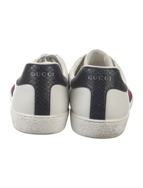 Gucci Sylvie Web Accent Leather Sneakers