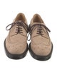 Gucci Suede Lasercut Accents Brogues