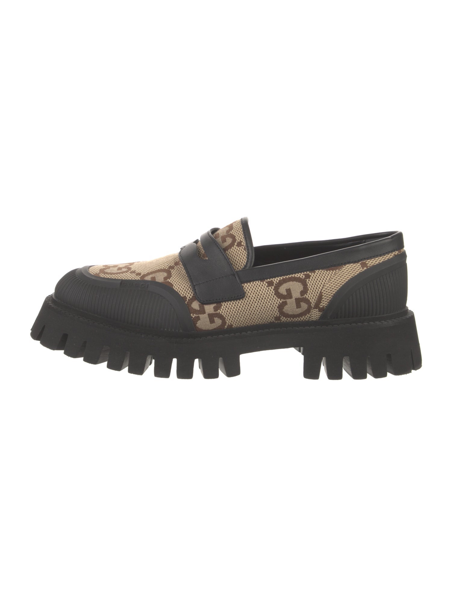 Gucci GG Canvas Canvas Loafers