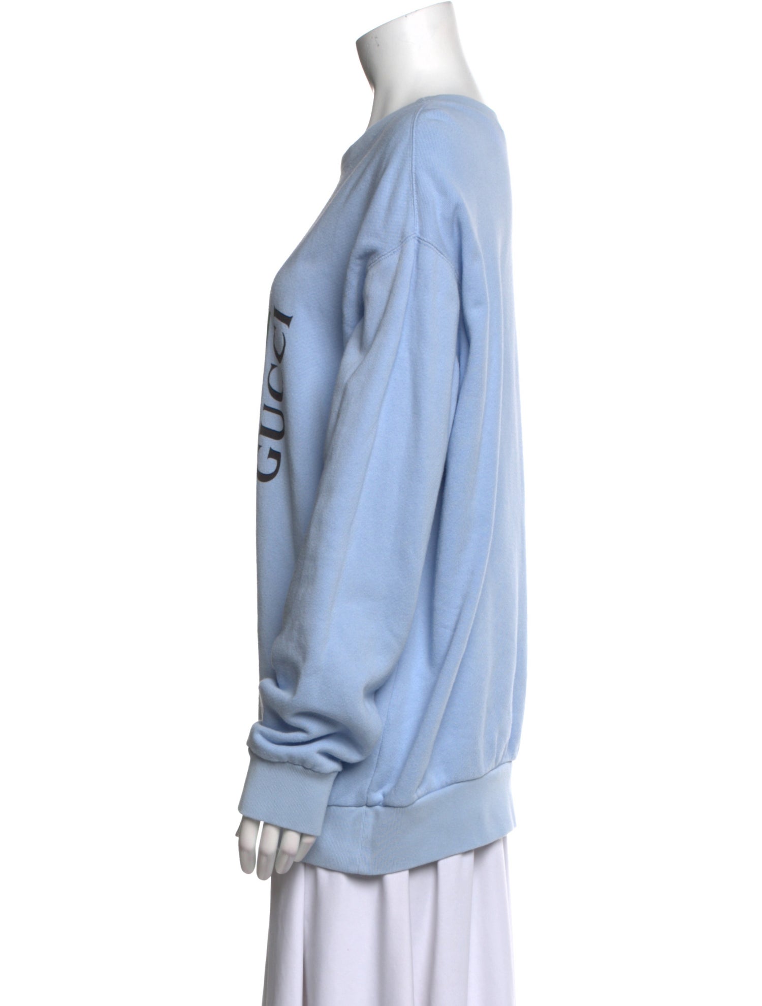 Gucci Graphic Print Crew Neck Sweatshirt