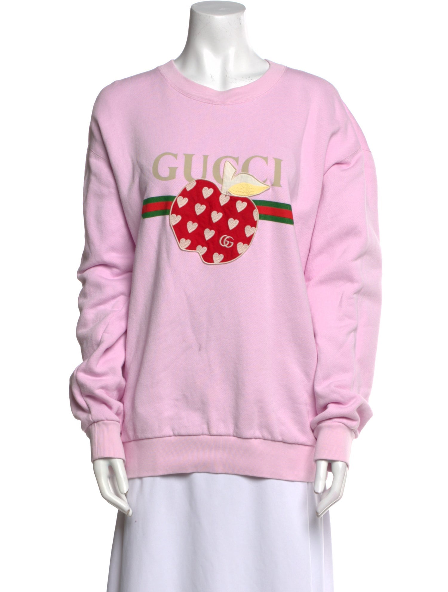 Gucci Graphic Print Crew Neck Sweatshirt