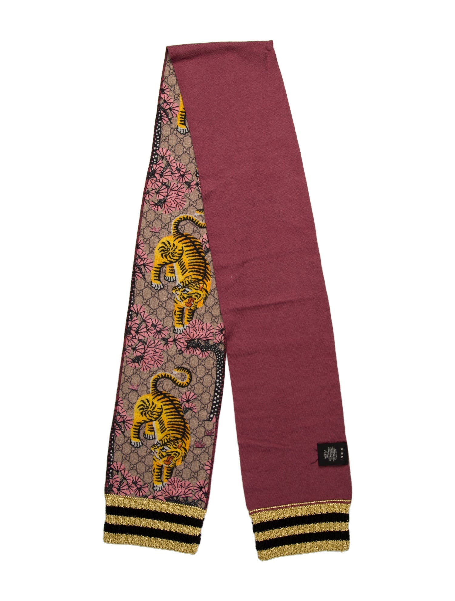 Gucci Wool GG Supreme Scarf