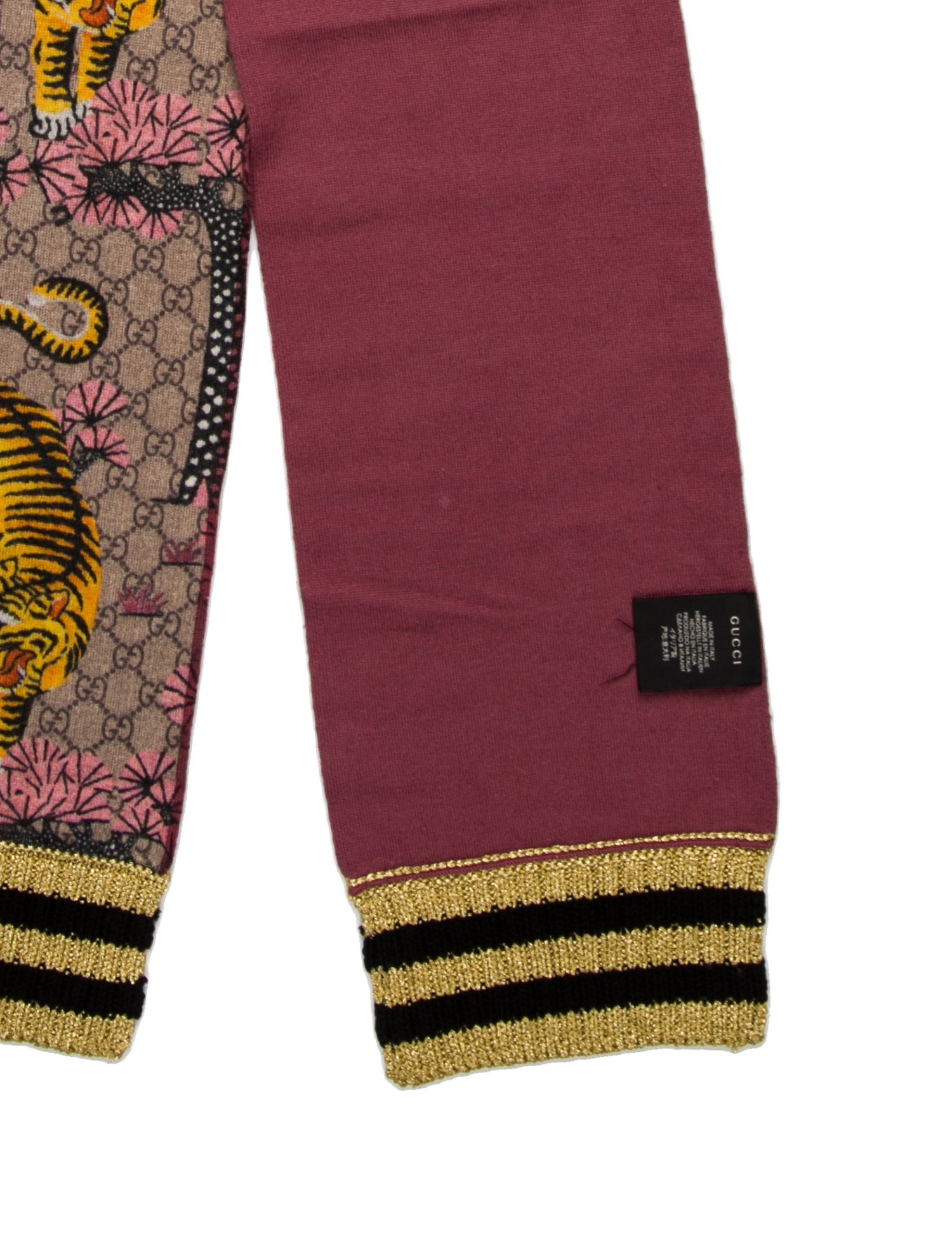 Gucci Wool GG Supreme Scarf