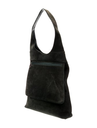 Gucci Suede Shoulder Bag