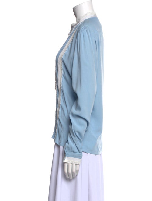 Gucci 2015 Striped Button-Up Top