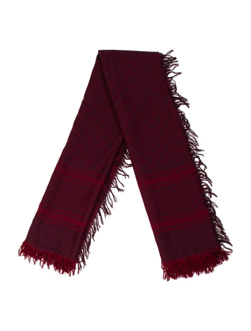 Gucci Wool Striped Scarf