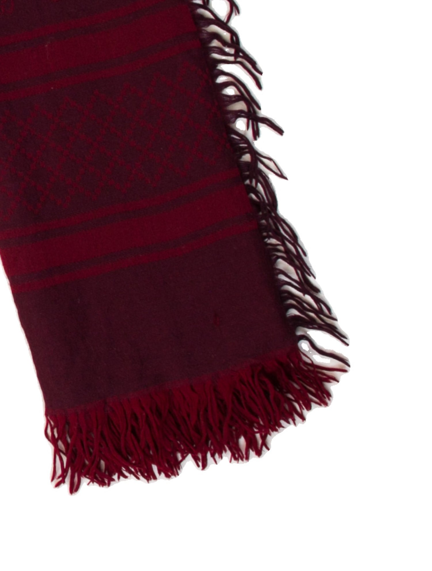 Gucci Wool Striped Scarf