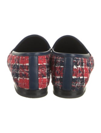 Gucci 1955 Horsebit Accent Tweed Loafers