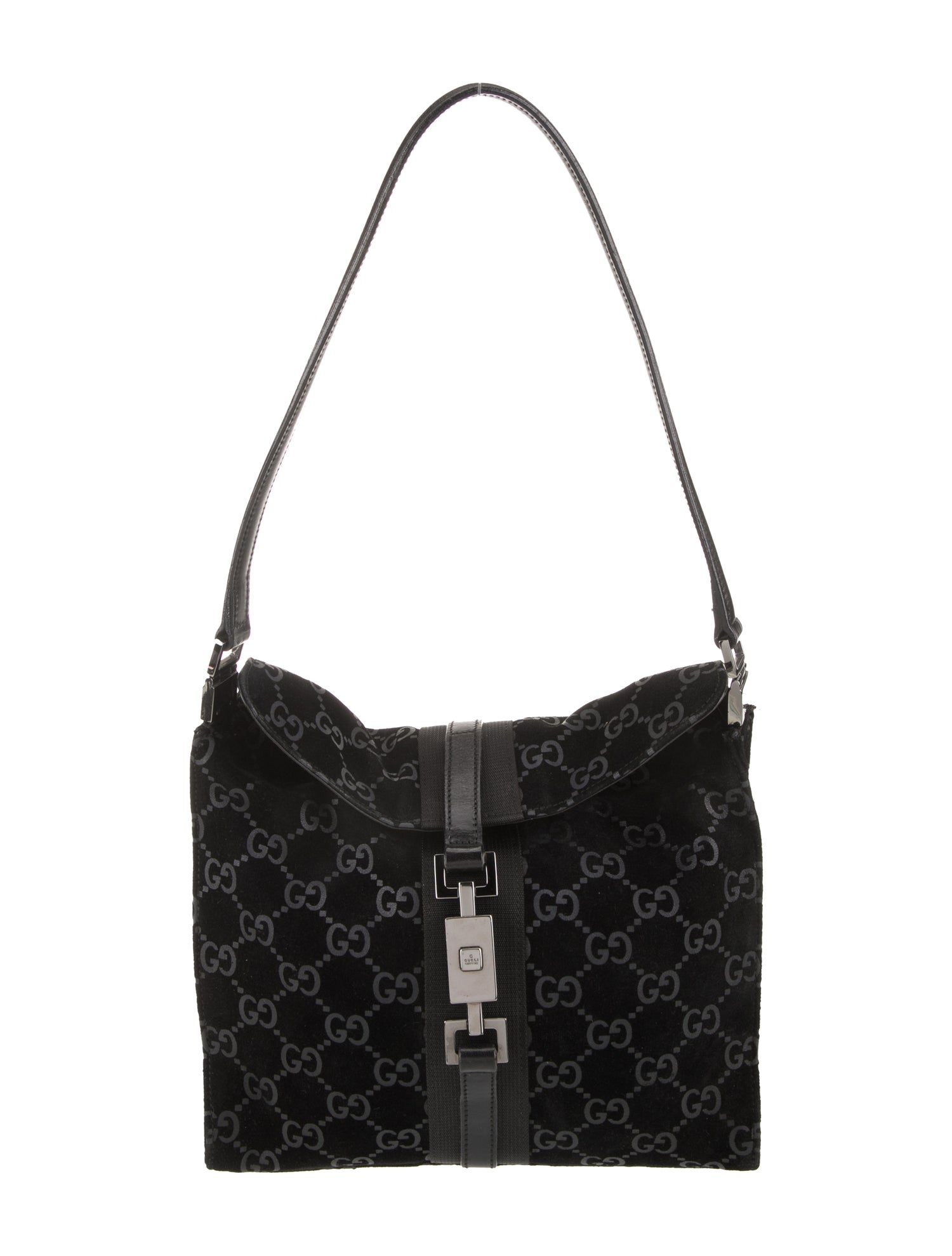 Gucci Suede Top Handle Bag