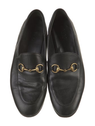 Gucci Horsebit Accent Leather Loafers