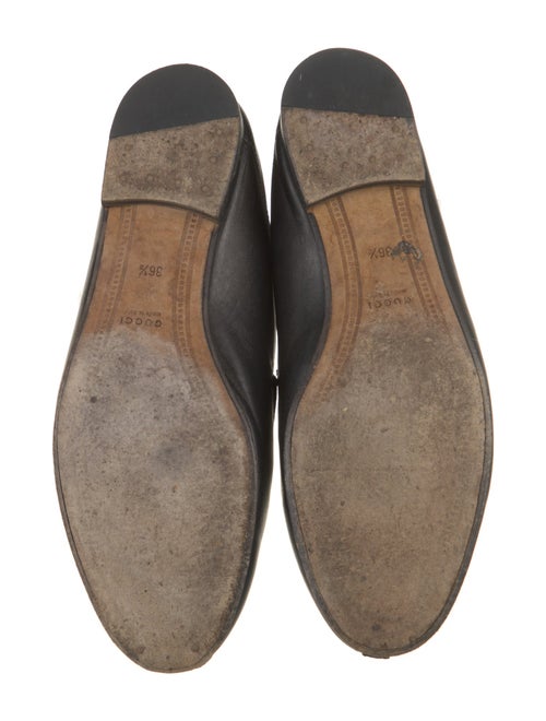 Gucci Horsebit Accent Leather Loafers