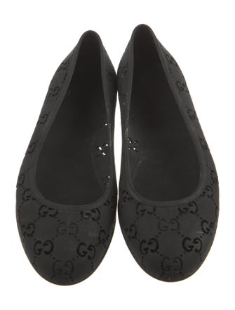 Gucci GG Logo Rubber Flats