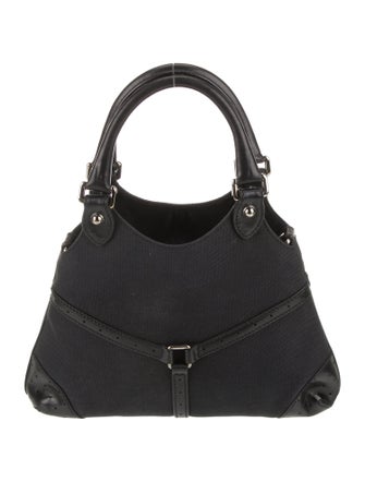Gucci Canvas Top Handle Bag