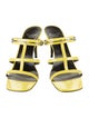Gucci Horsebit Accent Patent Leather Slides