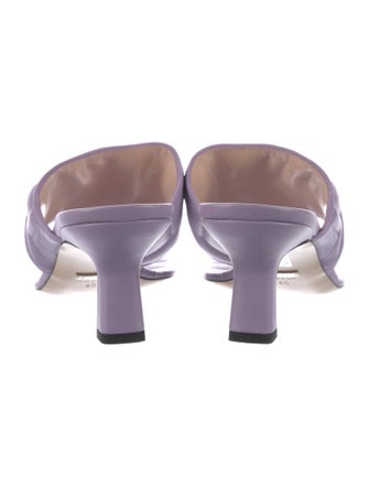 Gucci Double G Logo Leather Flip Flops