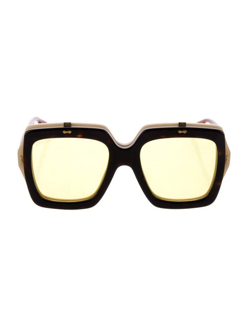 Gucci Square Tinted Sunglasses