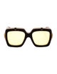 Gucci Square Tinted Sunglasses