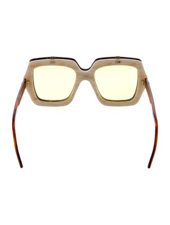 Gucci Square Tinted Sunglasses