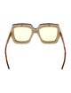 Gucci Square Tinted Sunglasses