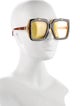 Gucci Square Tinted Sunglasses