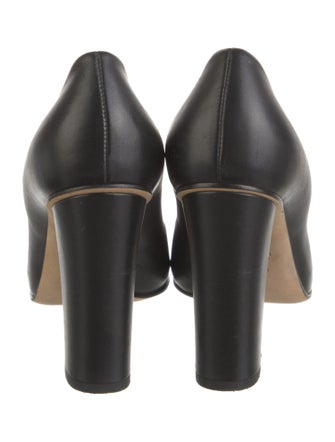 Gucci Horsebit Accent Leather Pumps