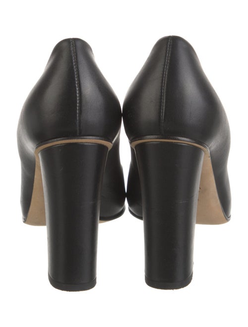 Gucci Horsebit Accent Leather Pumps