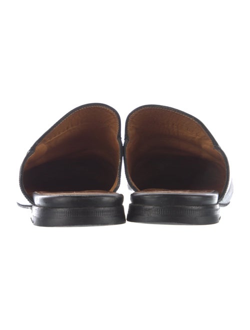 Gucci Horsebit Accent Leather Mules
