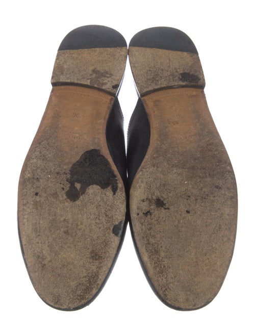 Gucci Horsebit Accent Leather Mules