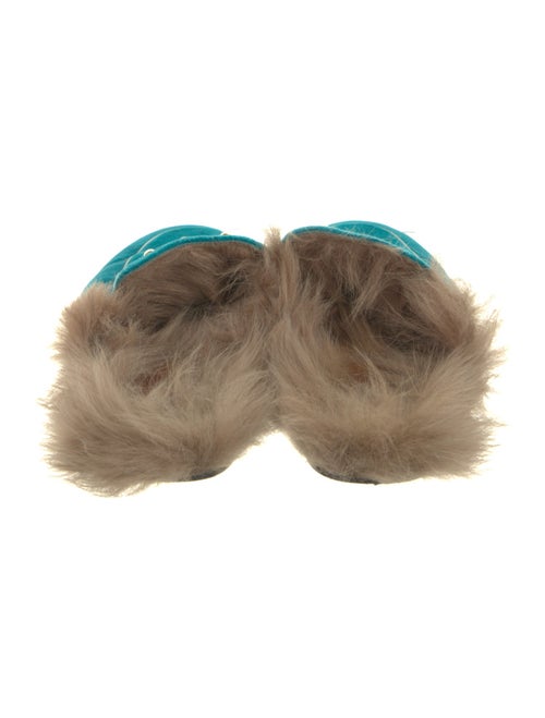 Gucci Horsebit Accent Suede Mules