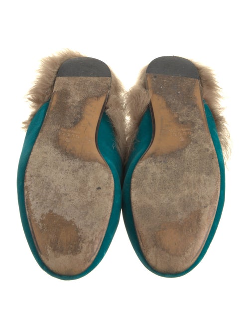Gucci Horsebit Accent Suede Mules