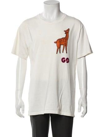 Gucci Interlocking G Logo Crew Neck T-Shirt