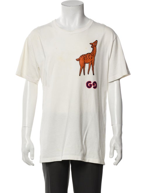Gucci Interlocking G Logo Crew Neck T-Shirt