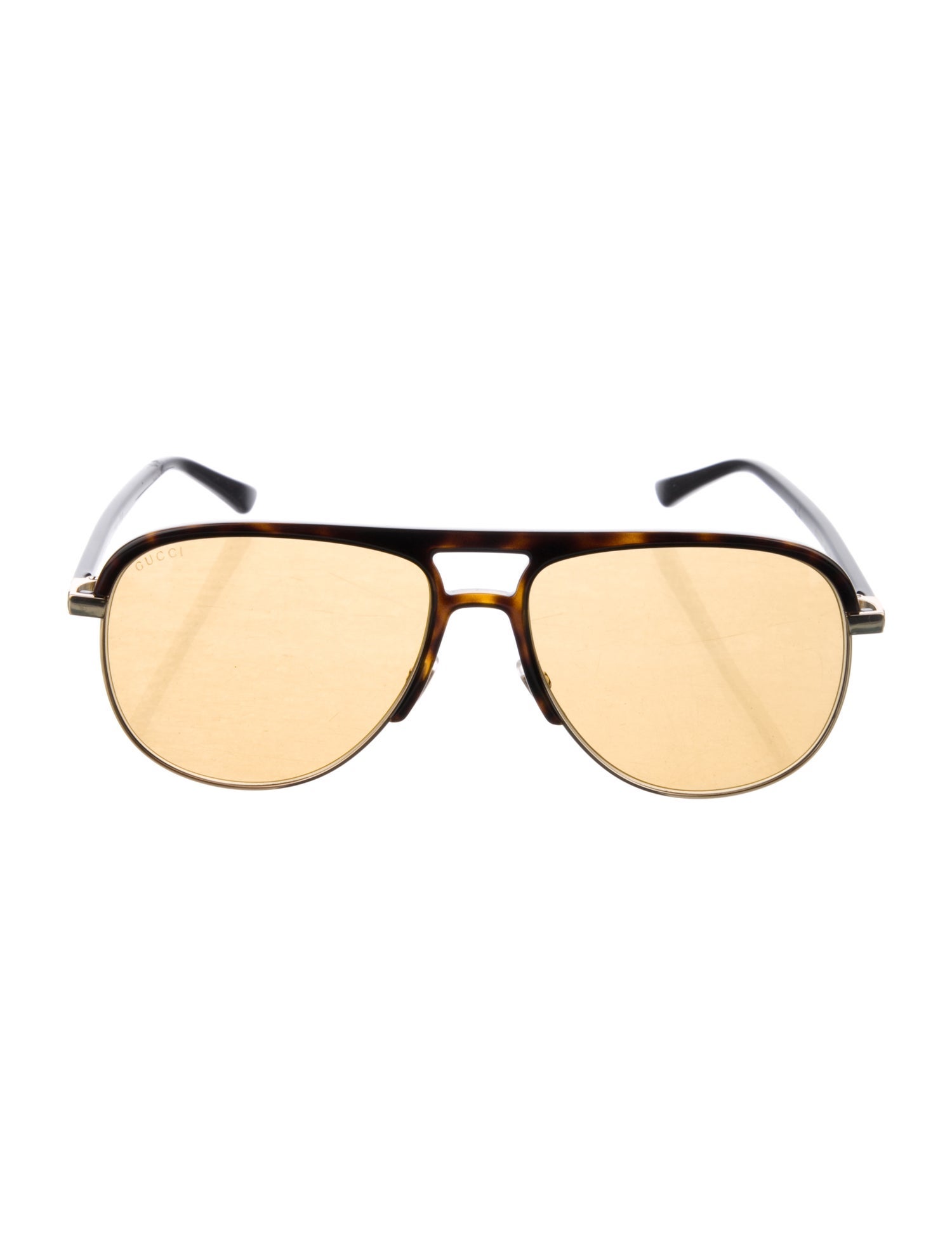 Gucci Aviator Tinted Sunglasses