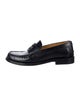 Gucci Interlocking G Logo Leather Loafers