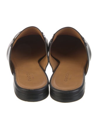 Gucci 1955 Horsebit Accent Leather Mules