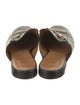 Gucci Horsebit Accent Leather Mules