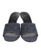 Gucci GG Logo Denim Slides