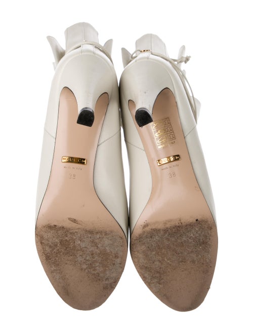 Gucci Double G Logo Leather Boots