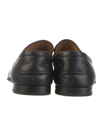 Gucci Horsebit Accent Leather Dress Loafers