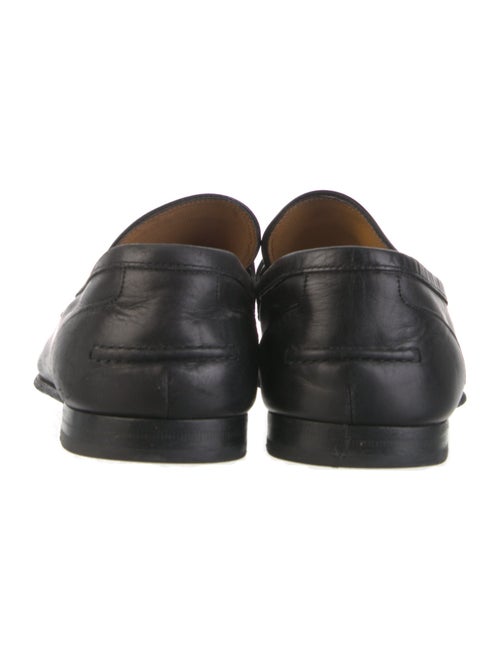 Gucci Horsebit Accent Leather Dress Loafers