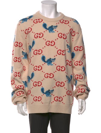 Gucci GG Logo Wool Pullover