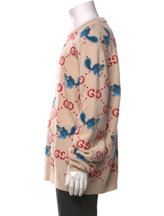 Gucci GG Logo Wool Pullover