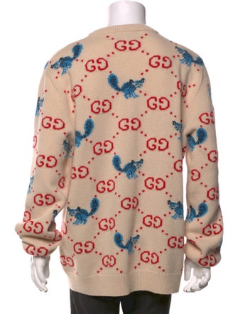 Gucci GG Logo Wool Pullover